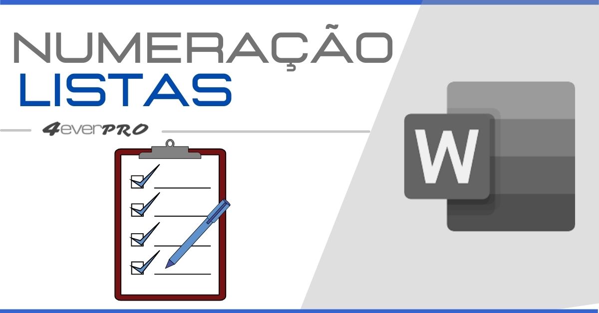 NumeraÇÃo E Listas De VÁrios NÍveis No Word 4everpro 2047