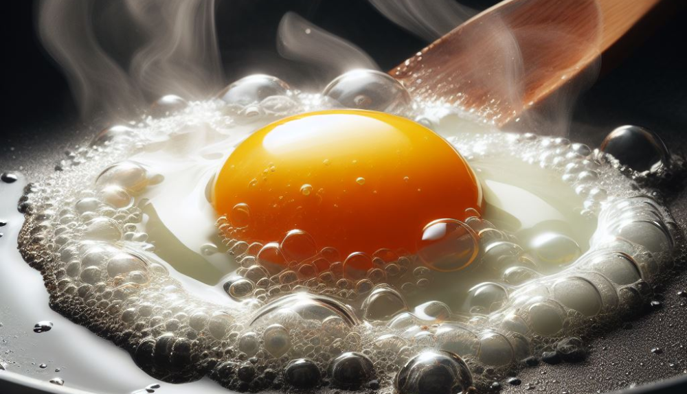 Como fritar um ovo corretamente